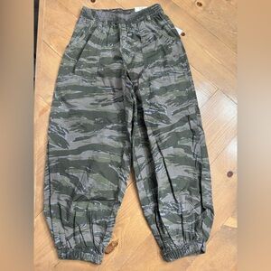 GAP Kids Green Camouflage Pants